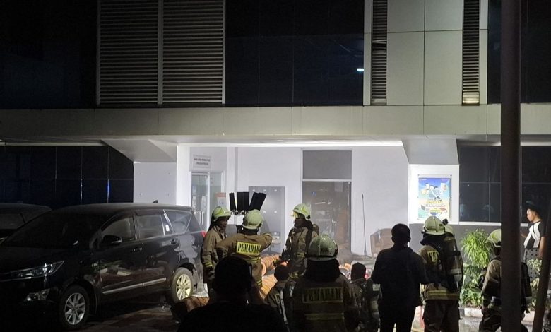 finfeng_Gedung Kementerian ATR BPN Kebakaran