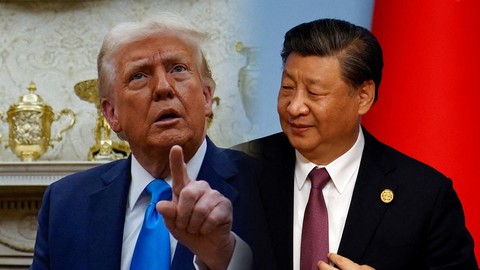 finfeng_Respons China Diancam Trump dengan Tarif Tambahan 50%,Ini Intimidasi Ekonomi, AS akan Rugi Sendiri